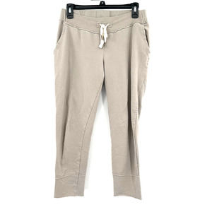 Young Fabulous & Broke size medium taupe colored sweat pants lounge pants jogger